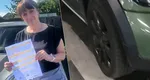 Amenda pe care a primit-o o șoferiță pentru că a călcat 5 centimetri din marcajul de parcare: „Am crezut că e o glumă”
