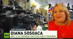Diana Șoșoacă s-a plâns la Russia Today că este persecutată politic în România în timp ce fostul soţ era audiat la DIICOT. Într-un alt interviu pentru televiziune se lăuda că e „putinistă” și că „iubește Rusia”