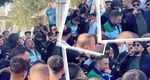 Imaginile durerii la înmormântarea mamei fraților Pian. Elvis Pian, din pușcărie la căpătâiul femeii care i-a dat viață. Interlopul și-a plâns mama cu mascații lângă el