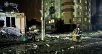 Atac masiv al Rusiei în Ucraina: Clădiri lovite la Kiev și infrastructura energetică vizată. Zelenski a solicitat rachete americane