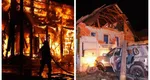 Rușii au atacat orașul ucrainean Harkov cu bombe ghidate și rachete. Imagini apocaliptice cu case distruse și magazine în flăcări