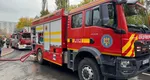Incendiu puternic în București! Numeroase echipaje de intervenție, mobilizate la fața locului. Nu se știe deocamdată dacă sunt victime