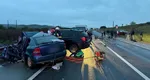 Carambol cu trei mașini în Cluj! Un bărbat a murit, iar patru femei și două copile au fost transportate la spital