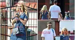 Andreea Bălan și George Burcea s-au împăcat după 5 ani de la divorț. Cum au fost fotografiați cei doi alături de fetițe
