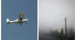 Alertă la 112. Un avion ultrauşor s-a prăbuşit în Vaslui după ce a ratat aterizarea din cauza ceţii