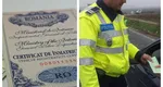 Ce trebuie să faci ca să-ți recuperezi certificatul de înmatriculare reținut în trafic. La câte instituții trebuie să mergi