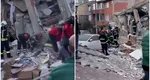 VIDEO O clădire cu șase etaje s-a prăbușit, mai multe persoane dispărute. Salvatorii caută sub dărâmături