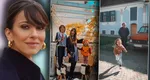 Dana Rogoz, vacanță cu familia la Viscri! Cum arată curtea casei pe care a restaurat-o. FOTO