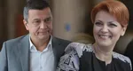 Sorin Grindeanu reiterează că PSD rămâne la guvernare, după ce Lia Olguța Vasilescu a amenințat cu moțiunea de cenzură: „Nu facem moțiuni. Noi n-am intrat ca să ieșim”