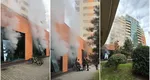 Incendiu de proporţii la un hotel din Sectorul 6 al Capitalei. A fost emis mesaj Ro-Alert din cauza degajărilor mari de fum