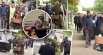 EXCLUSIV Imagini sfâșietoare de la înmormântarea Marinelei Chelaru. Sicriul actriței, pus pe căruciorul „săracilor” și dus la groapă