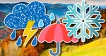 Prognoza meteo 18 octombrie. Frig, ploi, lapoviță și ninsori în România în weekend