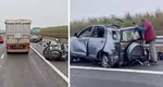 Accident cu trei mașini pe Autostrada Soarelui. O persoană a murit