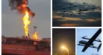 Război în Ucraina. Nava lovită de ruşi pe Dunăre, la graniţa cu România, încă arde. Atac cu drone şi la Dnipro