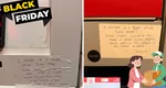 Șpaga e dulce și nu, nu e vorba de bani. Mesajul viral pe care curierii Sameday îl lipesc pe easybox-urile din București