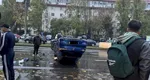 O femeie de 66 de ani s-a răsturnat cu mașina în București după ce a lovit un stâlp de iluminat public