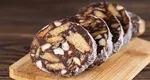 Salam de biscuiți, rețetă de post fără coacere. Se face foarte ușor și ai nevoie doar de câteva ingrediente
