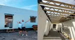 Cum și-au ridicat doi tineri casa visurilor lor cu un material extrem de ieftin și comun. Au reușit să economisească peste 100.000 de euro FOTO