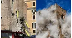 Românul prins sub dărâmături după prăbușirea unui turn medieval din Roma a murit