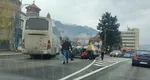 Autocar cu peste 70 de persoane la bord, implicat într-un accident la Sinaia