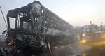 Accident teribil din cauza ceţii: 13 morţi şi peste 150 de răniţi după carambol. VIDEO