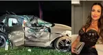 Accident teribil. Cristina, influenceriţa de 41 de ani, a murit pe loc după ce a intrat cu Porsche-ul într-un stâlp. Ultima postare a Cristinei este răvăşitoare