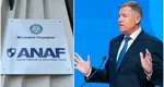 ANAF a atacat decizia de respingere a sechestrului pe bunurile lui Klaus Iohannis: „Vor fi întreprinse toate măsurile legale”