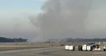 Momente de panică pe aeroportul din Washington: incendiu la motorul unui Boeing 777