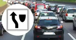 Ce reprezintă semnul de circulație care înfățișează un scut și o săgeată orientată în sus. Mulți conducători auto îl interpretează greșit