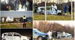 Cadavru carbonizat găsit într-o mașină abandonată, în Oradea