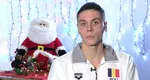 Unde va petrece David Popovici de Crăciun şi Revelion. „E momentul în care nu mai sunt sportivul care se trezește la 5:30”