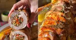 Rulada de porc, preparatul vedetă de pe masa de Crăciun. Rețeta este foarte simplă și ușoară