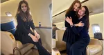 Monica Gabor și Irina Columbeanu, viață de lux în America. Cele două s-au pozat într-un avion privat