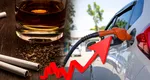 Produsele care se scumpesc de la 1 ianuarie 2026. Cât vor plăti românii pentru băutură, țigări și carburanți