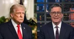Donald Trump face scandal din cauza realizatorului TV Stephen Colbert, pe care îl numește un „dezastru patetic”. Președintele SUA cere televiziunii CBS să îi anuleze emisiunea: „Adormiți-l!”