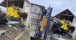 Accident teribil. Un TIR a intrat într-o casă din Bacău, imagini şocante/ O şoferiţă a părăsit locul accidentului pentru a nu rata programarea la coafor