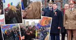 AUR-iștii și fanii lui Șoșoacă au făcut scandal în ziua Unirii Principatelor. L-au huiduit pe Nicușor Dan și s-au îmbrâncit cu jandarmii