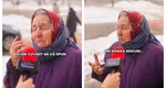 O bunică cu pensie de 1.700 de lei îi bate obrazul lui Bolojan: „Pe el îl doare de ucraineni, dar de mine, român, român care am ieșit la construirea țării, nu-i pasă”