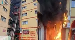 Cazul Rahova dă fiori. Incendiu violent la un bloc, locatorii au sunat speriaţi la 112