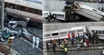 Un român, printre pasagerii trenului care a deraiat în Spania. În ce stare se află bărbatul