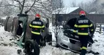 Accident rutier tragic în județul Argeș. Opt persoane, dintre care cinci minori, au fost transportate la spital VIDEO