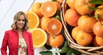Cum se mănâncă corect portocala: Sfatul Mihaelei Bilic pentru a păcăli foamea. De ce fructul întreg e „aur”, iar sucul e doar zahăr