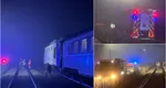 Incendiu într-un tren cu 200 de pasageri, în apropiere de Vaslui VIDEO