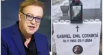Cum arată mormântul lui Gabriel Cotabiță, din Cimitirul Bellu, unde i-a fost îngropată cenușa