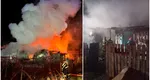 Incendiu la un priveghi. Oamenii au sărit pe geamuri să își salveze viața, mortul a fost carbonizat