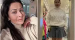 Gabriela Cristea le dă peste nas răutăcioșilor. Vedeta a apărut în fustă mini, după ce a fost criticată pentru silueta ei: „E o ținută de mers la mall”
