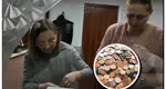 Protest viral la Suceava. Un bărbat şi-a plătit impozitul cu cinci kilograme de monede VIDEO