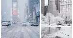 Şcoli închise în SUA după o nouă furtună puternică de zăpadă. Trafic restricţionat masiv în New York VIDEO