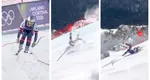 VIDEO Accident cumplit la Milano-Cortina. O legendă a schiului s-a ”rupt” la câteva secunde după startul probei de coborâre! Plângea și urla de durere pe pârtie!