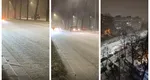 Ninge viscolit în București. ANM anunță strat de zăpadă şi ger de -10 grade Celsius